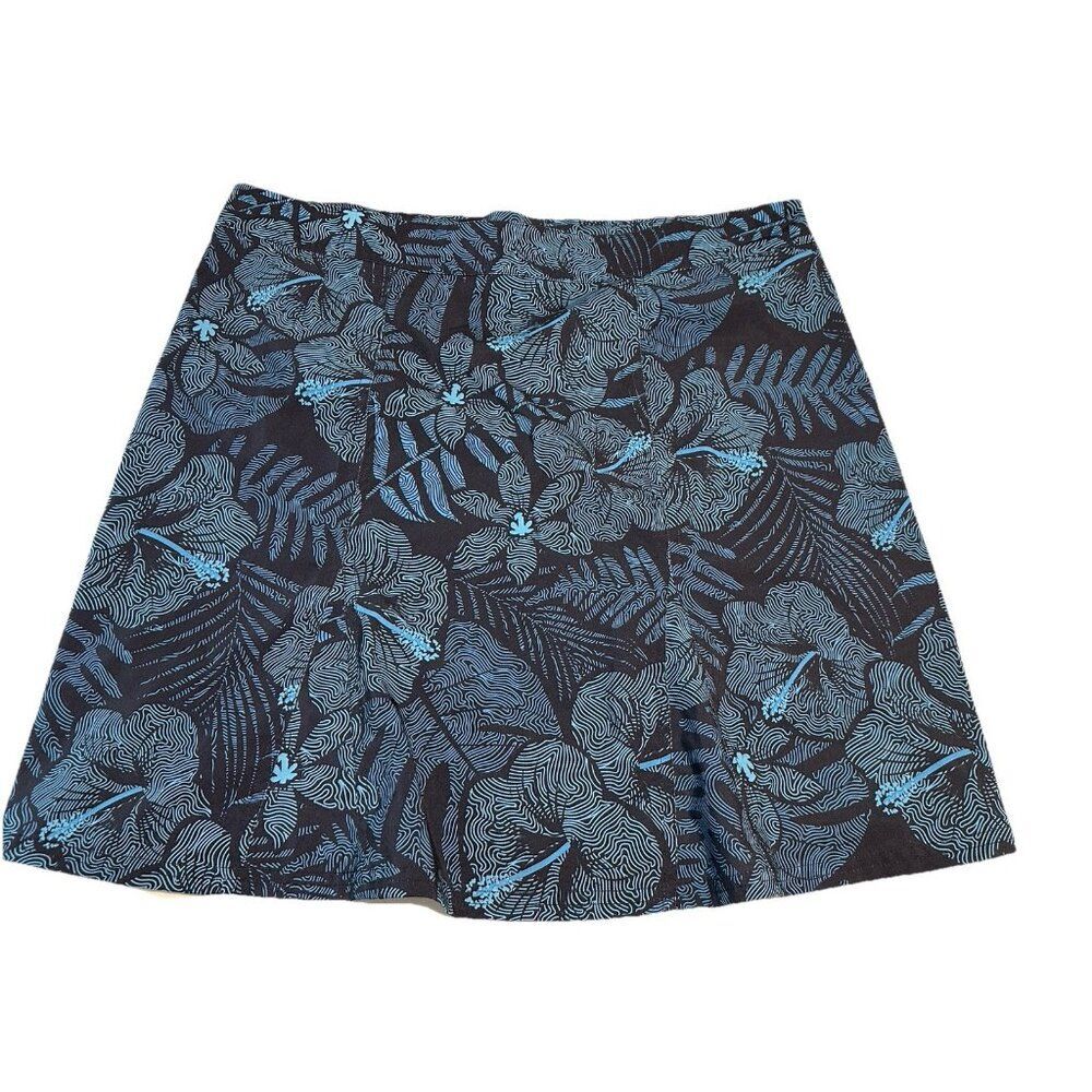 RIP SKIRT Hawaii sz Large Ocean Wrap Swim Cover Skirt tropical Hibiscus Pocket